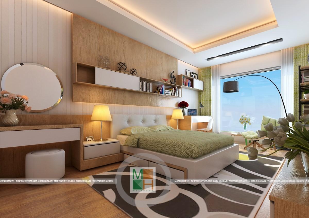 Kết quả hình ảnh cho mẫu thiết kế nội thất phòng ngủ đẹp morehome