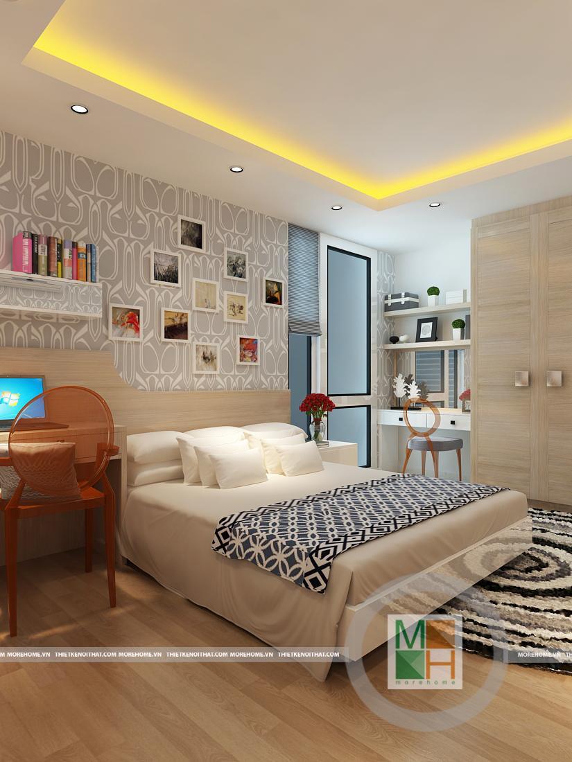 Thiết kế nội thất chung cư hiện đại Mipec